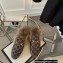 Gucci Wool Fur Horsebit Princetown Slippers GG Canvas Coffee 2022