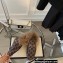 Gucci Wool Fur Horsebit Princetown Slippers GG Canvas Coffee 2022