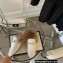 Gucci Wool Fur Horsebit Princetown Slippers GG Canvas White 2022