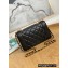 Chanel Vintage Flap Bag 87062 Lambskin Black 2022