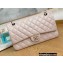 Chanel Medium Classic Flap Bag 1112 Lambskin Light Pink 2022