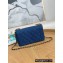 Chanel Vintage Flap Bag 87062 Denim Blue 2022