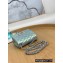 Chanel Mini Classic Flap Bag 1115 Rainbow Gradient Silver 2022