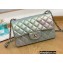 Chanel Small Classic Flap Bag 1116 Rainbow Gradient Silver 2022