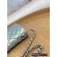 Chanel Small Classic Flap Bag 1116 Rainbow Gradient Silver 2022