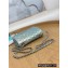 Chanel Small Classic Flap Bag 1116 Rainbow Gradient Silver 2022