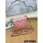 Chanel Mini Classic Flap Bag 1115 Rainbow Gradient Pink 2022