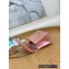 Chanel Mini Classic Flap Bag 1115 Rainbow Gradient Pink 2022