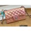 Chanel Small Classic Flap Bag 1116 Rainbow Gradient Pink 2022