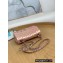 Chanel Small Classic Flap Bag 1116 Rainbow Gradient Pink 2022