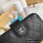 Chanel Calfskin Wallet 68712 Black
