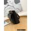 Chanel Vintage Gold-Tone Metal CC Logo Shopping Tote Bag 6706 Caviar Leather Black