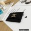 Chanel Caviar Leather CC Logo Card Holder 1844 Black