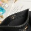 Chanel Caviar Leather CC Logo Card Holder 1844 Black