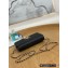 Chanel Caviar Leather CC Logo Wallet On Chain Woc Bag 1794 Black