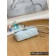 Chanel Pearls Chain Mini Flap Bag AS2855 Light Blue 2022