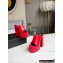 Versace Heel 15.5cm Platform 6cm Mules Red 2022