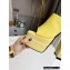 Versace Heel 15.5cm Platform 6cm Mules Yellow 2022