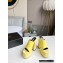 Versace Heel 15.5cm Platform 6cm Mules Yellow 2022