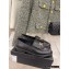 Chanel Heel 3cm Quilting CC Logo Loafers G36646 Black 2022