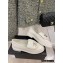 Chanel Heel 3cm Quilting CC Logo Loafers G36646 White 2022