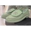 Chanel Heel 3cm Quilting CC Logo Loafers G36646 Light Green 2022