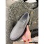 Chanel Heel 4cm Quilting CC Loafers Gray 2022