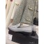 Chanel Heel 4cm Quilting CC Loafers Gray 2022