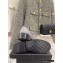 Chanel Heel 4cm Quilting CC Loafers Gray 2022