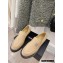Chanel Heel 4cm Quilting CC Loafers Beige 2022
