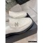 Chanel Heel 4cm Quilting CC Loafers White 2022