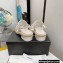 Chanel Heel 3cm Platform 2cm Lambskin Chain Around Sandals G38489 White 2022