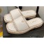 Chanel Platform 2cm Lambskin Chain Around Mules White 2022