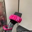 Alexander Wang Heel 7.5cm/10cm Julie Scrunchie Slingbacks In Satin Hot Pink 2022
