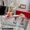 Roger Vivier Heel 7cm Cube Strass Heel Mules Velvet Pink 2022