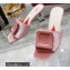 Roger Vivier Heel 7cm Cube Strass Heel Mules Velvet Pink 2022