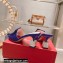 Roger Vivier Heel 7cm Cube Strass Heel Mules Satin Violet 2022