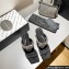 Alexander Wang Heel 7.5cm Julie Slide Sandals In Crystal PVC 2022