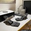 Alexander Wang Heel 7.5cm Julie Slide Sandals In Crystal PVC 2022