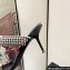 Alexander Wang Heel 7.5cm Julie Slide Sandals In Crystal PVC 2022