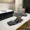 Alexander Wang Heel 7.5cm Julie Slide Sandals In Crystal PVC 2022