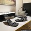 Alexander Wang Heel 10cm Julie Slide Sandals In Crystal PVC 2022