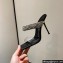 Alexander Wang Heel 10cm Julie Slide Sandals In Crystal PVC 2022