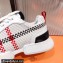 Hermes Calfskin And Hand-braided Canvas Drift Sneakers White 2022