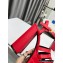 Versace Heel 15.5cm Platform 6cm La Medusa Sandals Red 2022