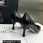 Dior Heel 7cm Supple Calfskin Attract Pumps Black 2022