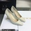 Dior Heel 7cm Supple Calfskin Attract Pumps White 2022