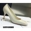Dior Heel 7cm Supple Calfskin Attract Pumps White 2022