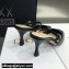 Dior Heel 7cm Calfskin Mules Black 2022