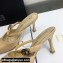 Dior Heel 7cm Calfskin Mules Beige 2022